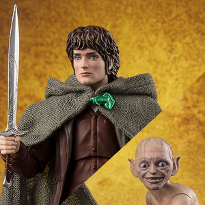 Figurine S.H.Figuarts Frodo Baggins & Gollum (The Lord of the Rings: The Fellowship of the Ring)