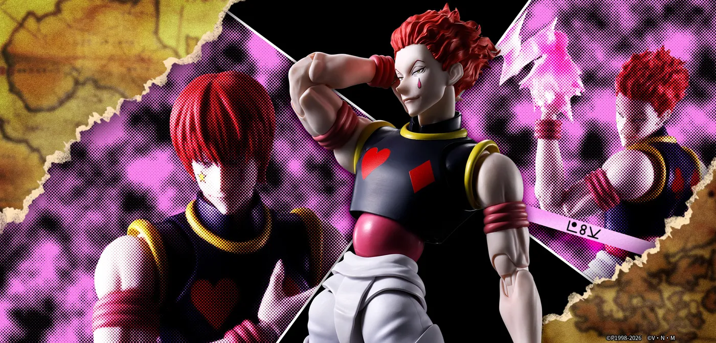 Figurine S.H.Figuarts HUNTER×HUNTER HYSKOA
