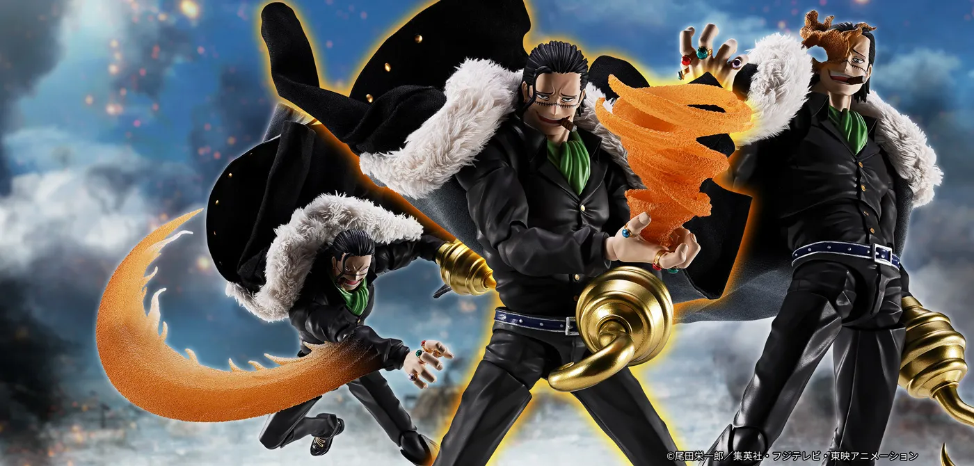 Figurine S.H.Figuarts Sir Crocodile -Bataille de Marineford-
